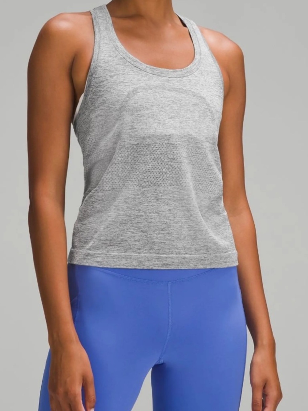 Lululemon Swiftly Tech Racerback Tank Top 2.0 in a grey